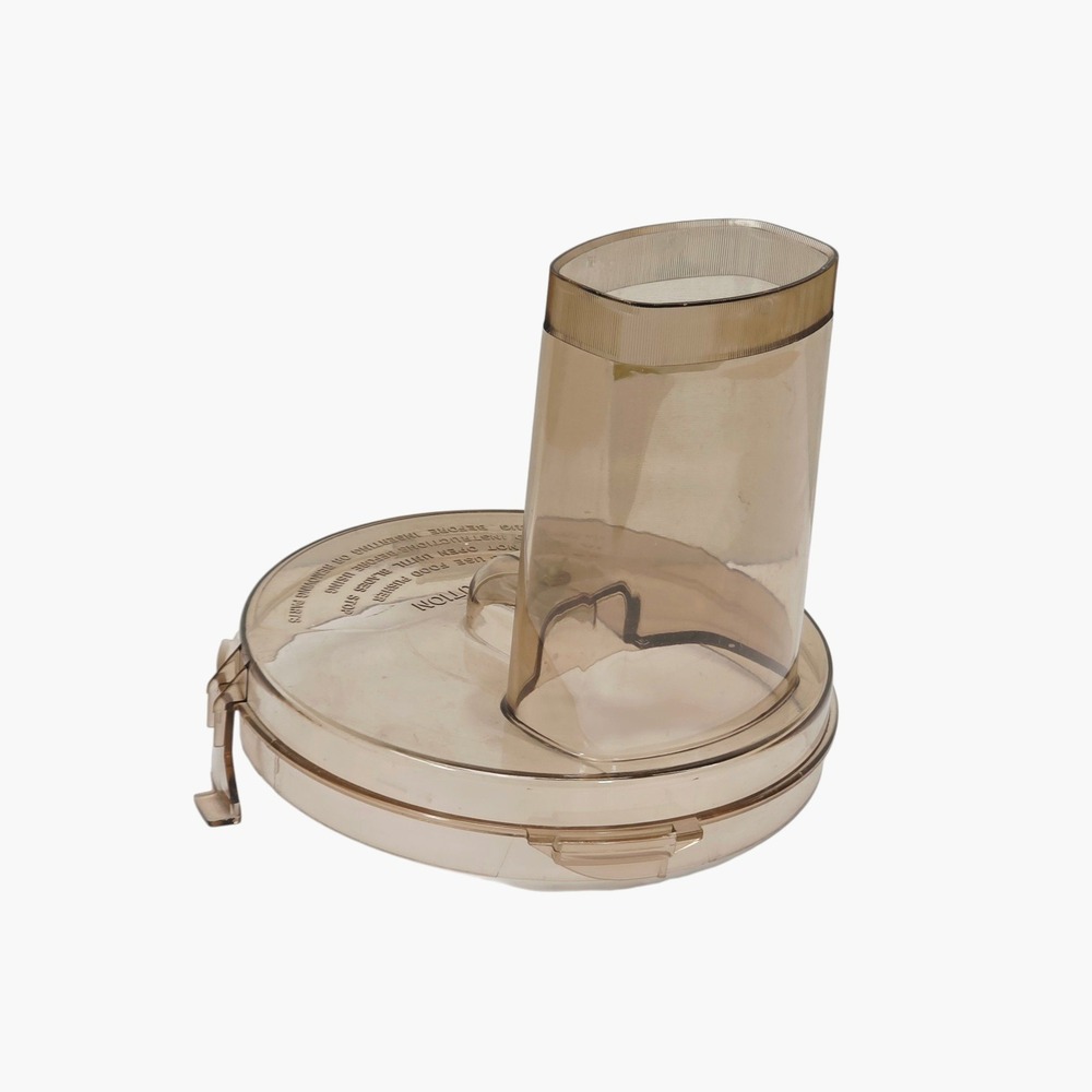 Moulinex La Machine 2 Food Processor Replacement Lid Cover Smoked Amber Vintage